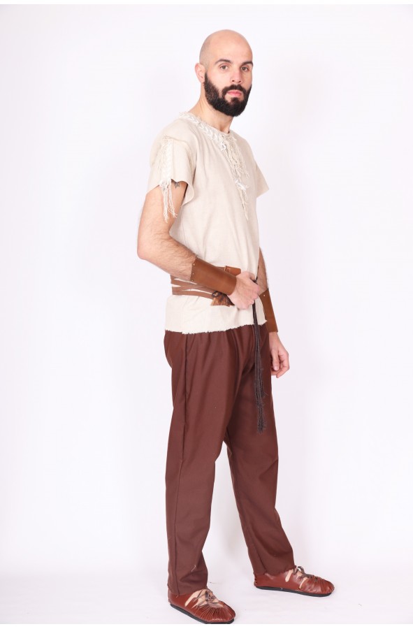 Traje celta o vikingo con pantalón...