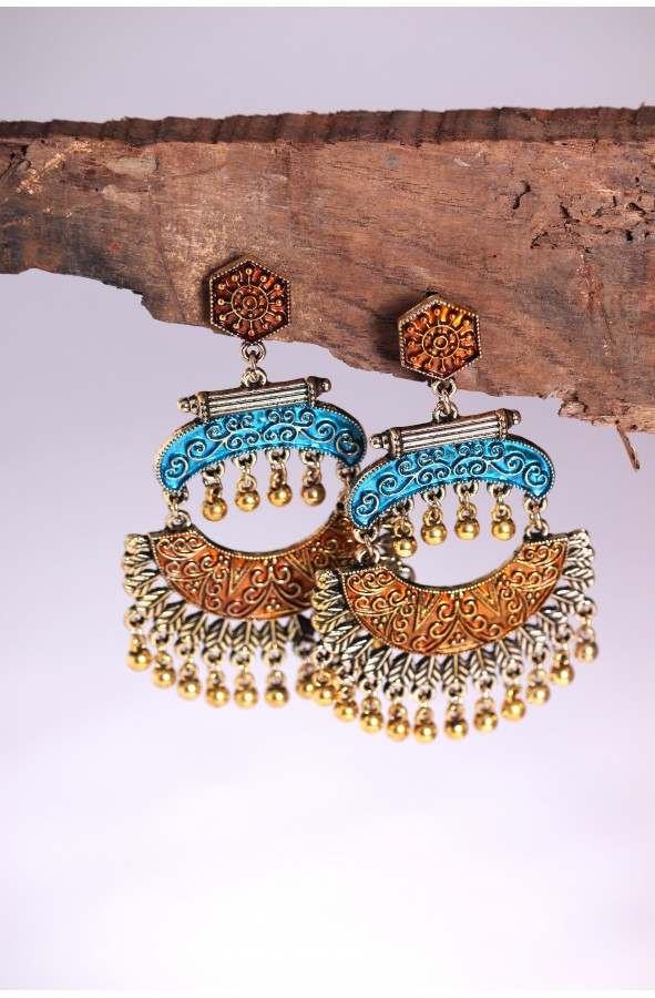 Pendientes romanos largos