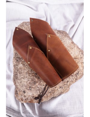 Brazaletes de Cuero Medieval – Yutecrea