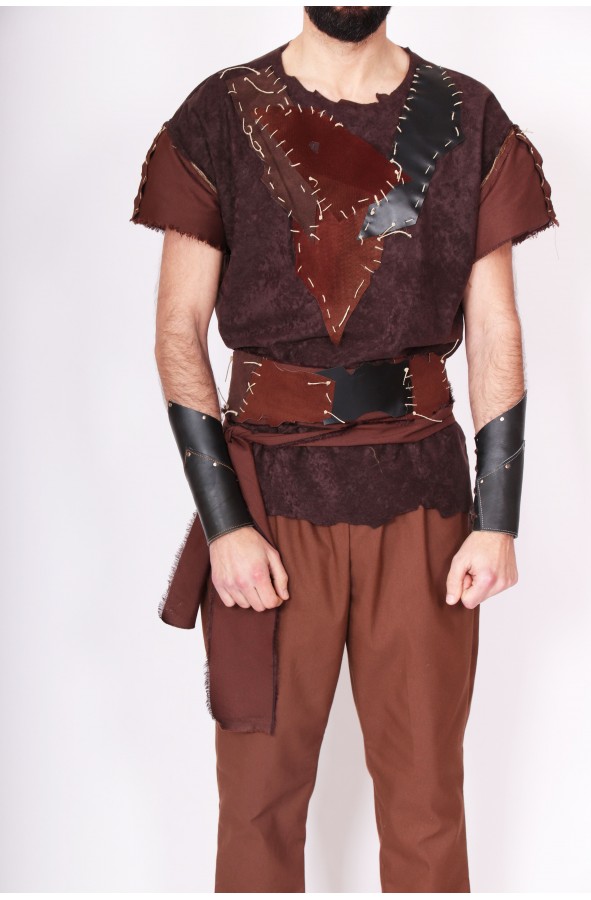 Traje de guerrero celta vikingo