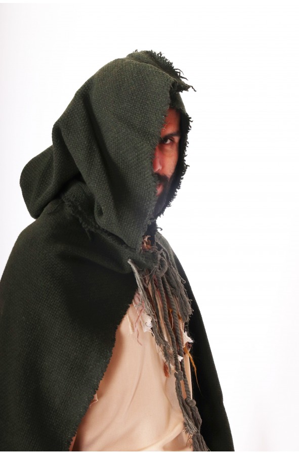 Celtic or Viking green cloak
