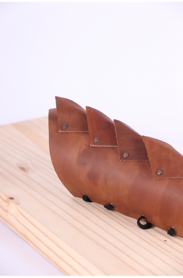 Celtic or Viking dragon skin bracers