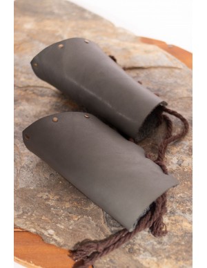 Celtic leather armband or Viking bracers
