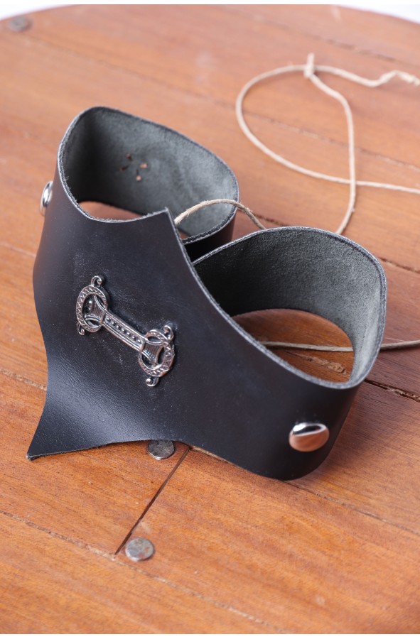 Accesorio de guerrera de cuero para...