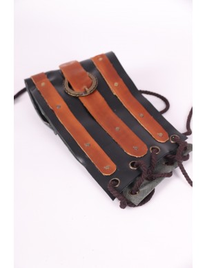 Fajín medieval de cuero o corset medieval