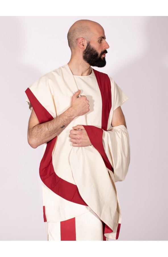 Roman senator costume with toga