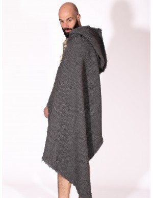 Celtic or Viking grey cloak