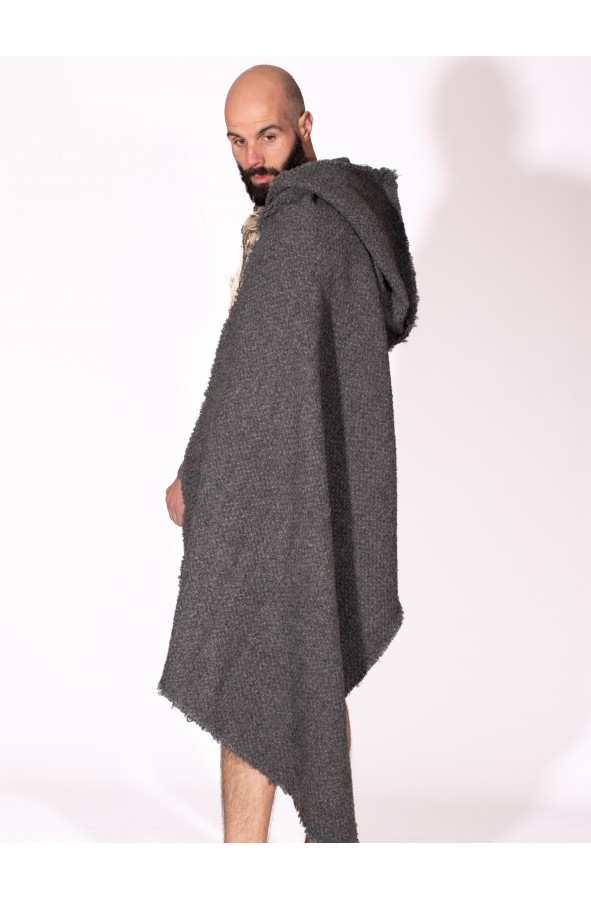 Celtic or Viking grey cloak