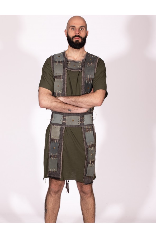Traje celta corto con arpillera Declan