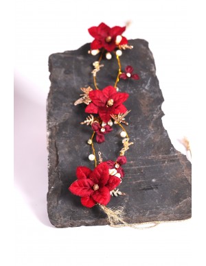Medieval golden headband...