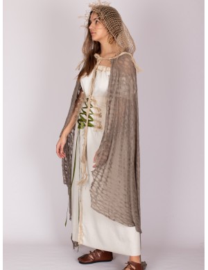 Capa medieval con capucha Elora