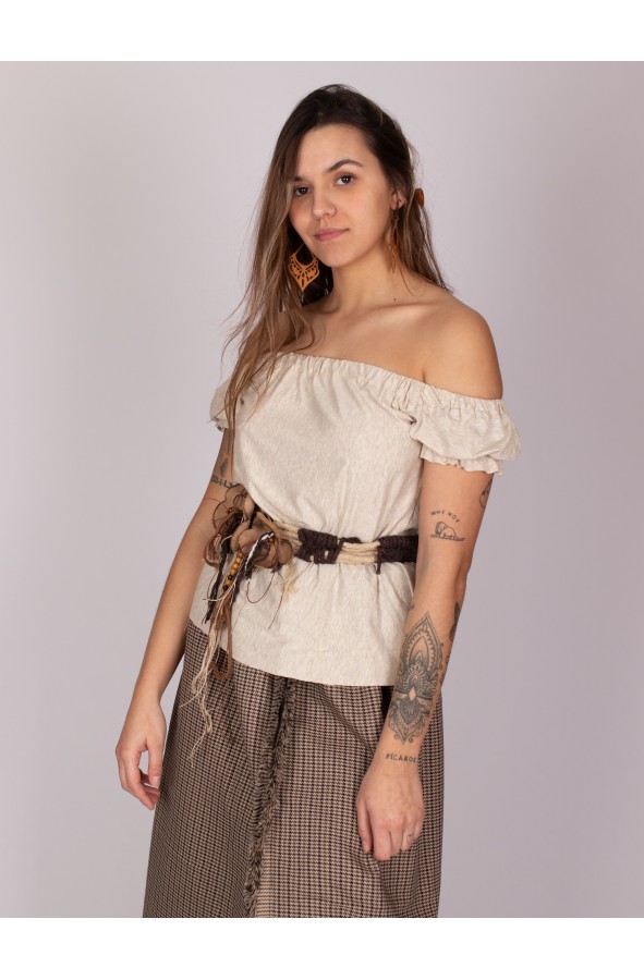 Handmade flower belt