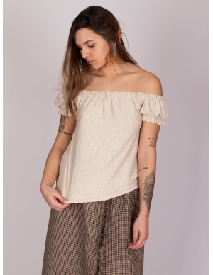 Blusa medieval para una...
