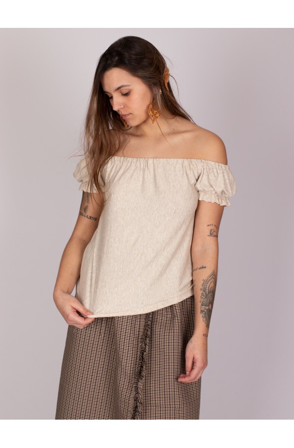 Blusa medieval para una mesonera o...
