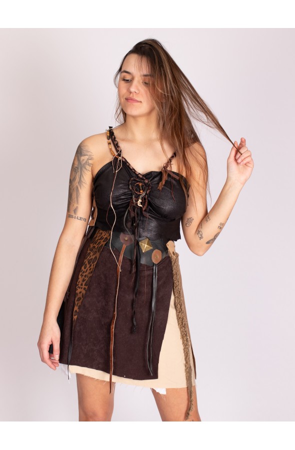 Clan Sangrar Intolerable Guerrera celta o guerrera medieval Xena