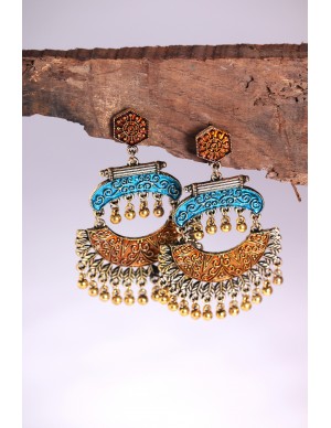Pendientes medievales largos