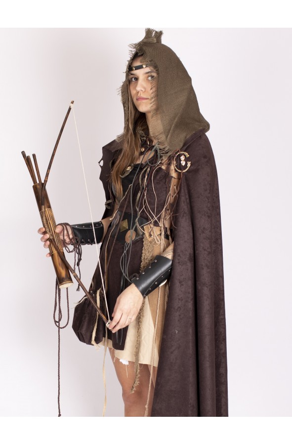 Brassards Viking Njord Warrior en cuir de buffle ⚔️ Boutique Épées