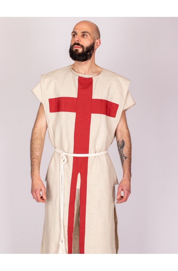 Traje medieval Templario o Cruzado de...