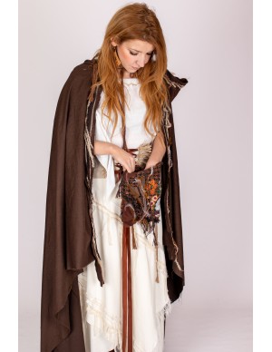 Bolso medieval de flores