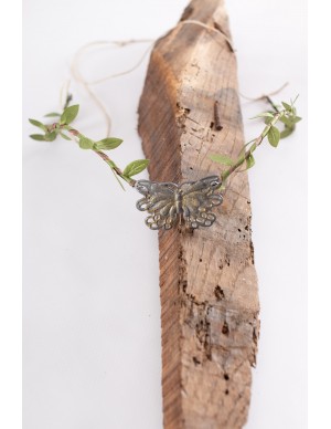 Silver Celtic butterfly...