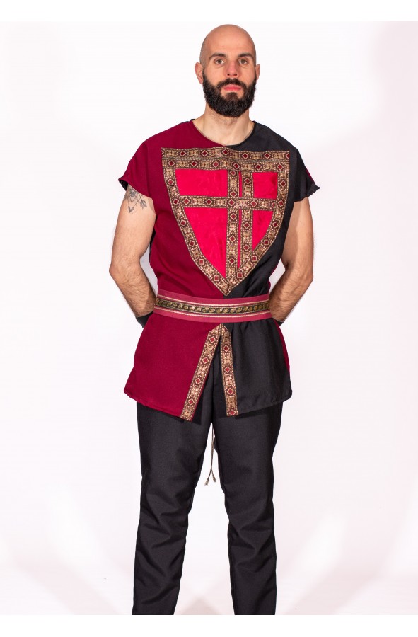 Medieval warrior costume with trousers