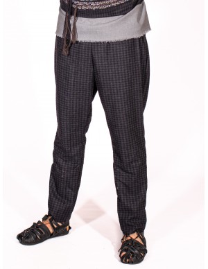Pantalón medieval, pantalon celta o vikingo de cuadros