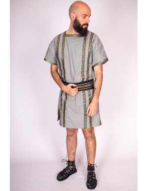 Men's Roman Tunic grey