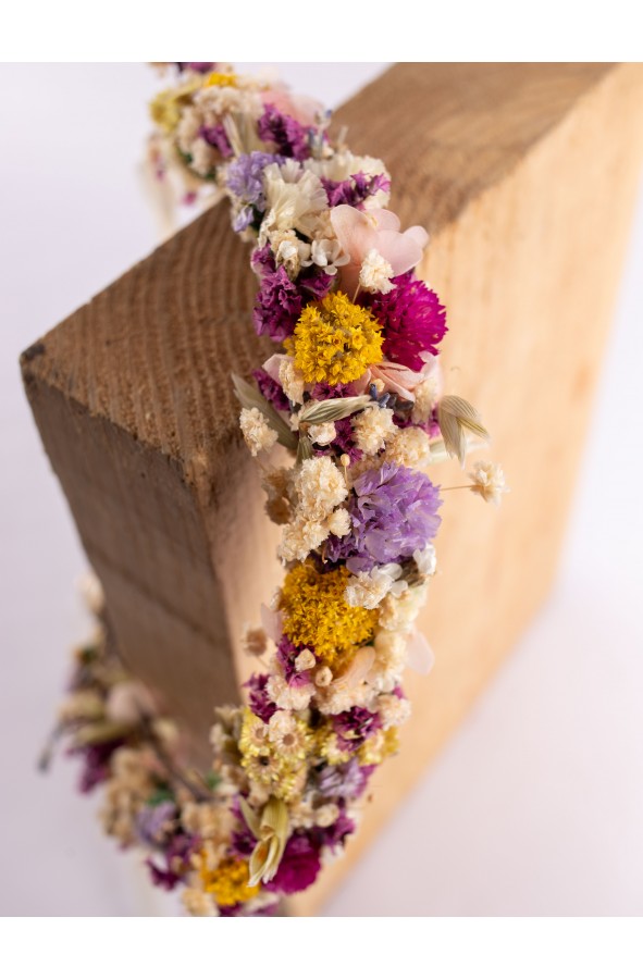 Medieval Dry Flower Headband