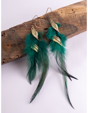 Pendientes Pluma de...