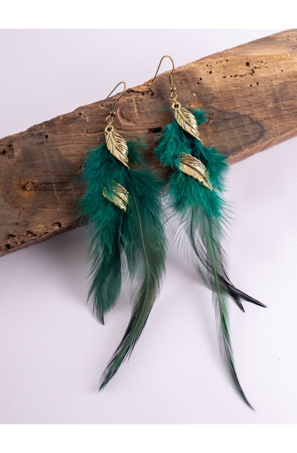 Pendientes Pluma de Aventura: Encanto...