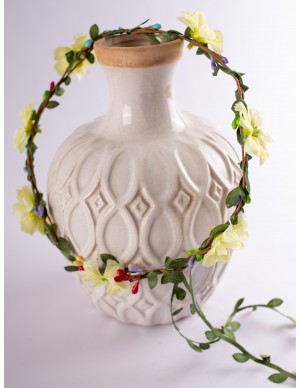 Corona de flores...