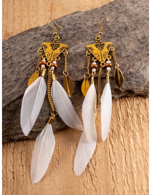 Pendientes de Pluma para...