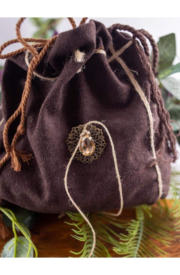 Bolso Marrón Artesano Hecho a Mano,...