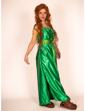 Vestido Romano verde para...