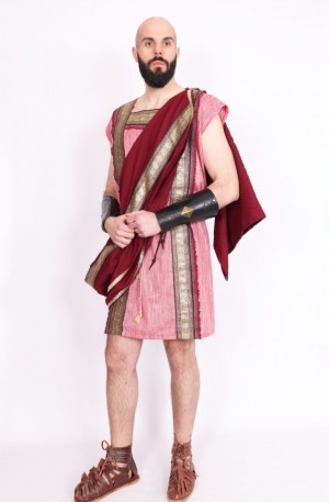 Traje Romano patricio...