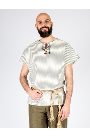 Camisa medieval de algodón...