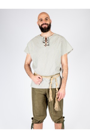 Conjunto medieval de camisa y pantalón bombacho – frescura y comodidad artesanal