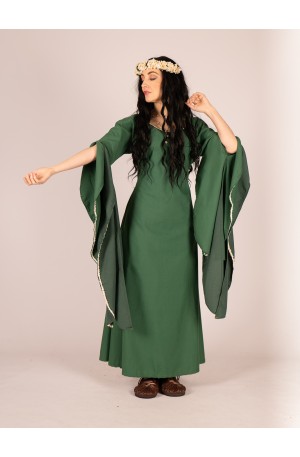 Vestido verde bosque de...