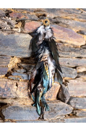 Long natural feather...