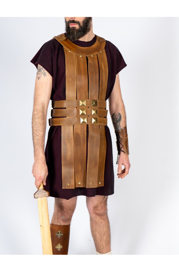 Roman Gladiator Armor in Brown...