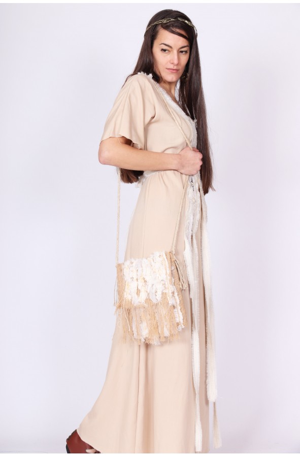 Vestido celta deshilachado