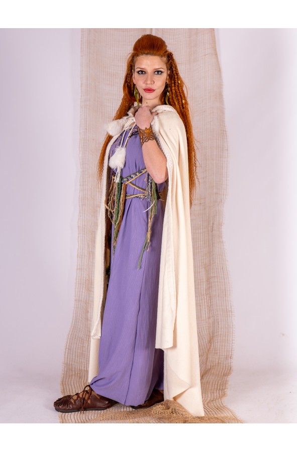 Celtic and Viking Winter Cloak in a...