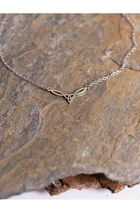 Celtic Eternal Love Knot Choker in...