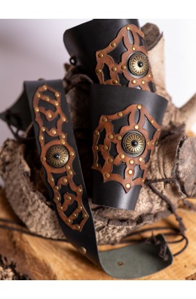 Black and Brown Leather...