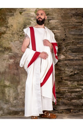 Traje de senador romano de...
