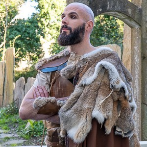 Celtic cloak and tunic